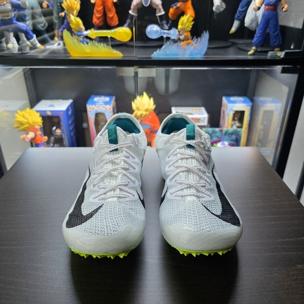 Nike Zoom Superfly Elite 2 Flyknit White Track Shoes Men's Size 11 NEW - Picture 2 of 8